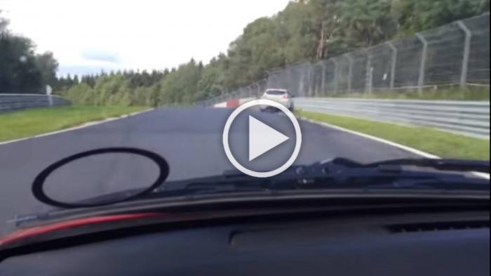 Megane σκάει με τα όλα σε μπαριέρες στο Nurburgring [video]